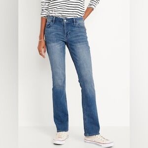 Mid-Rise Wow Boot-Cut Jeans 6 Short